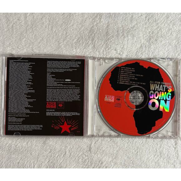 What’s Going On All-Star Tribute CD – 2001 Artists Against AIDS Worldwide Album - Picture 4 of 7